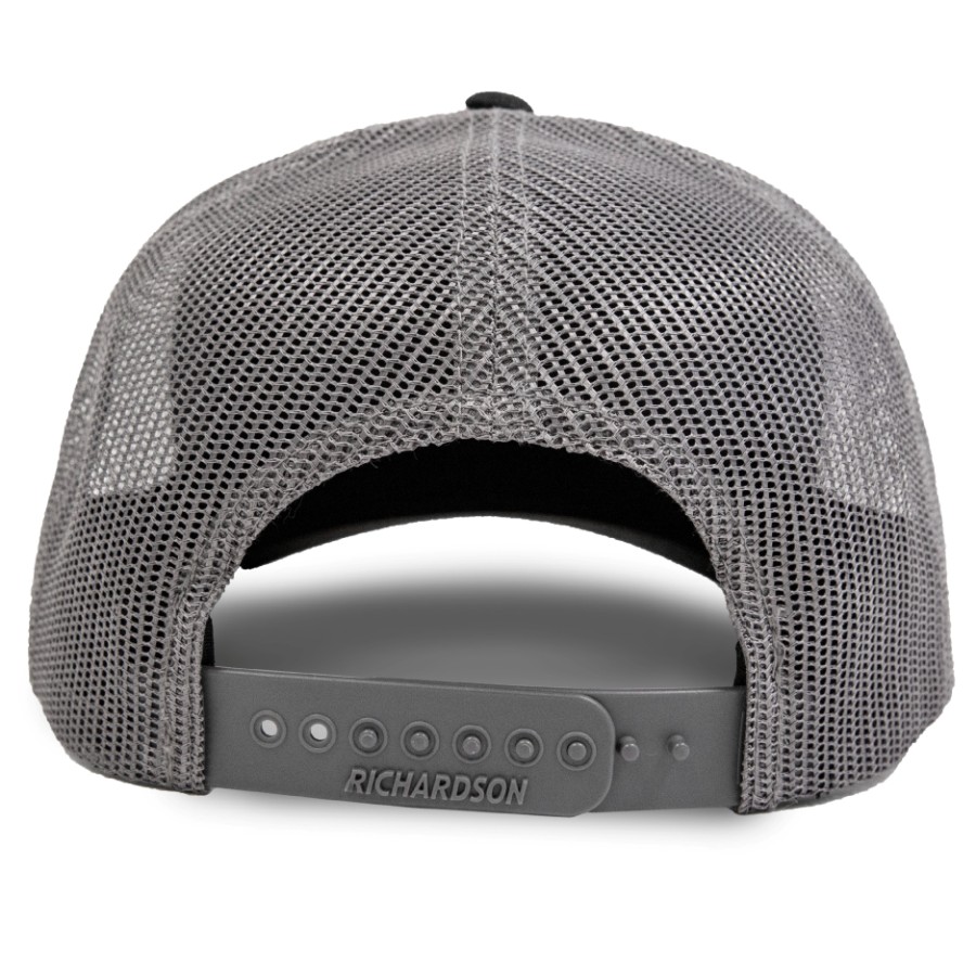 additioanl image for  Pit Boss Baseball Hat - Black & Grey 